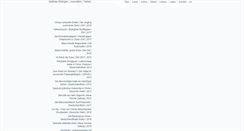 Desktop Screenshot of boelinger.net